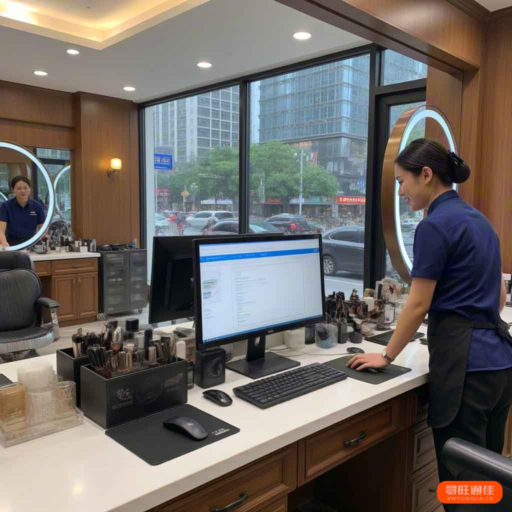 百事理发店通过点可云ERP提升发型工具的管理效率