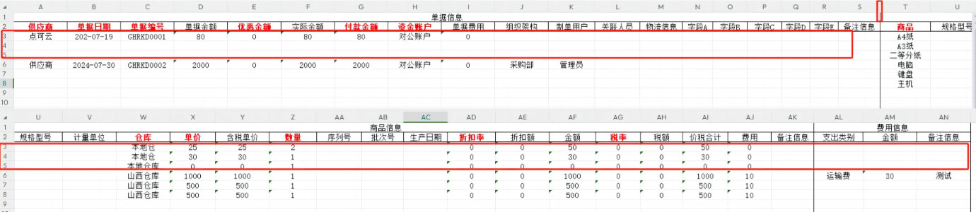 购货入库单的操作使用及各单据状态说明(图16)