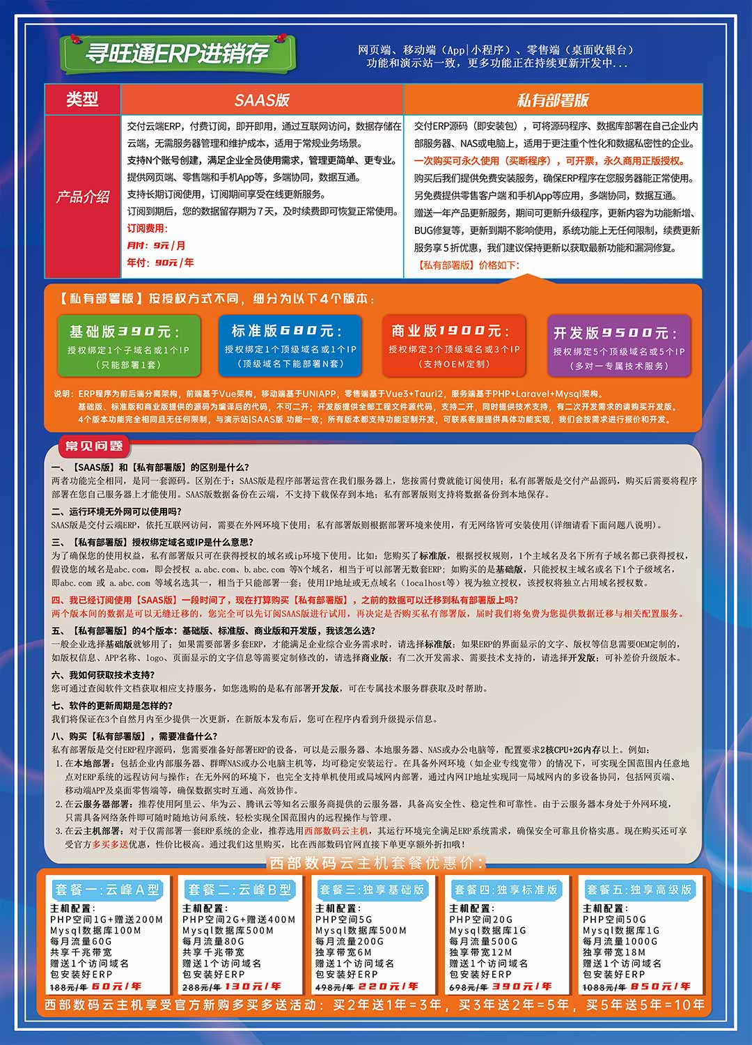 寻旺通ERP进销存_库存管理资金管理系统_赠送移动端|零售端软件长期稳定企业版(图4)